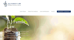 Desktop Screenshot of jljfamilylaw.com