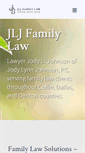 Mobile Screenshot of jljfamilylaw.com